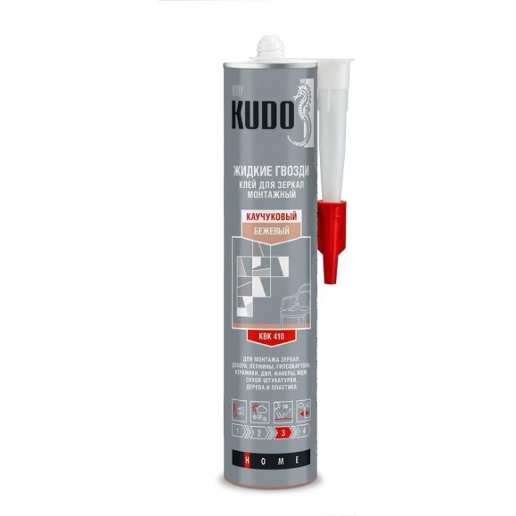 Универсальный монтажный клей для зеркал на каучуковой основе KUDO KUGRUB300UM
