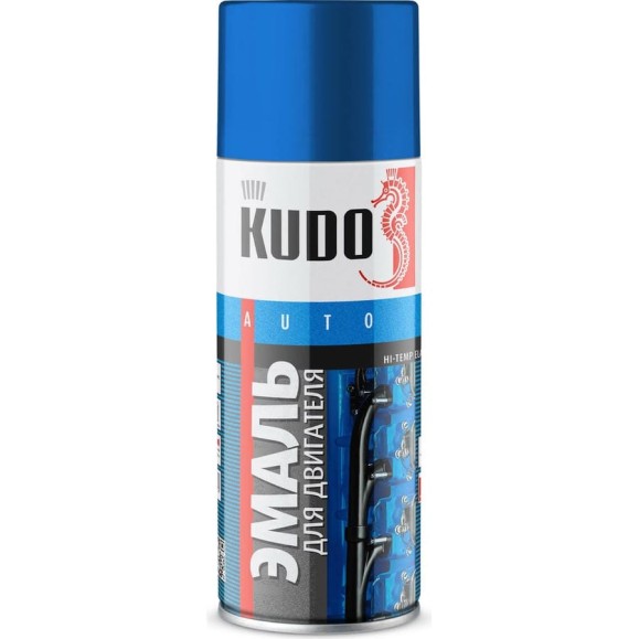 Эмаль для двигателя KUDO синяя KU-5133 Эмаль для двигателя KUDO синяя KU-5133