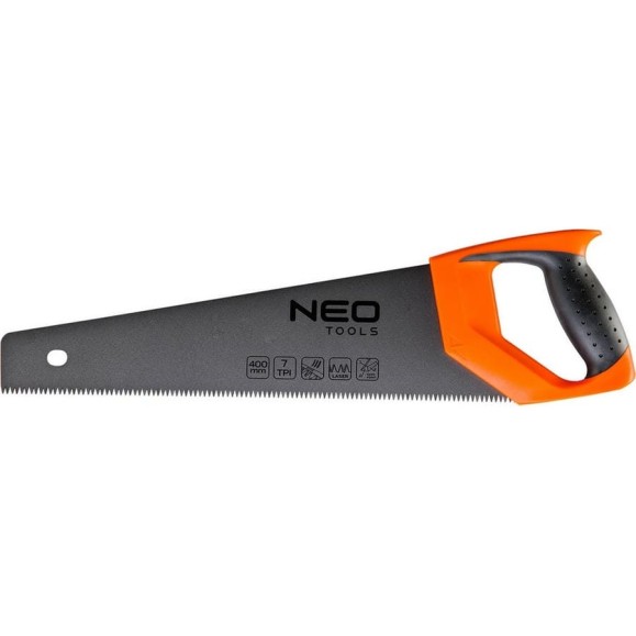 Ножовка по дереву NEO Tools 400 мм, 7TPI 41-011