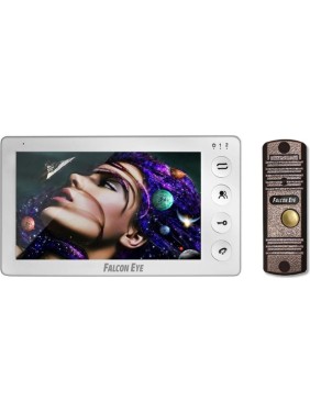 Комплект видеодомофона монитор Cosmo HD и вызывная панель Falcon Eye KIT Space HD FE-305HD 00-00186407
