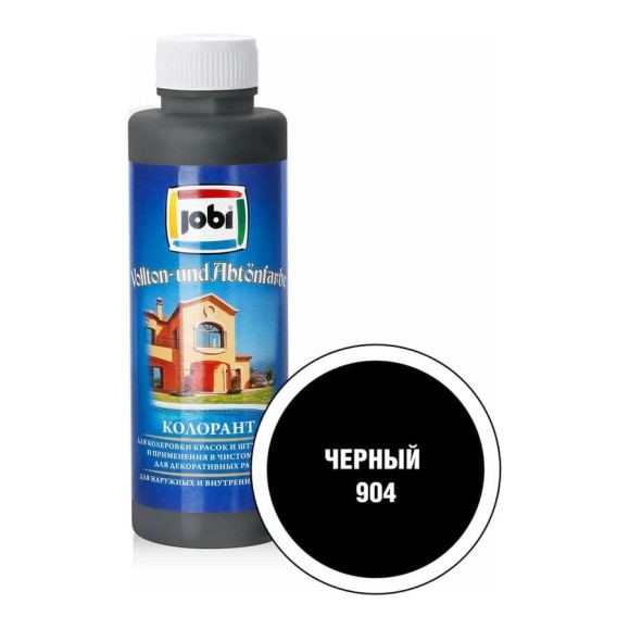 Колорант № 904 JOBI (черный; 500 мл) 11172