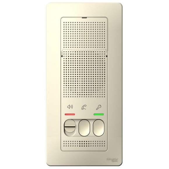 Переговорное устройство домофон Systeme Electric Blanca открытой установки Молочный 4,5В BLNDA000012 Переговорное устройство домофон Systeme Electric Blanca открытой установки Молочный 4,5В BLNDA000012