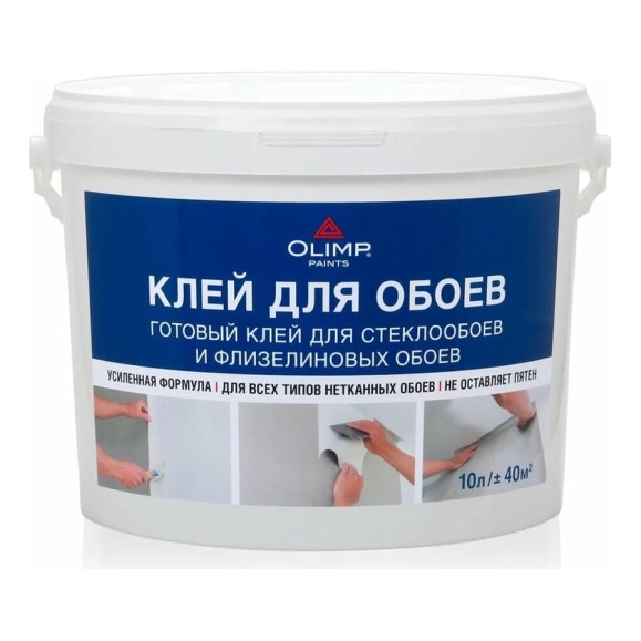 Клей для стеклообоев OLIMP 10 л 18990 Клей для стеклообоев OLIMP 10 л 18990