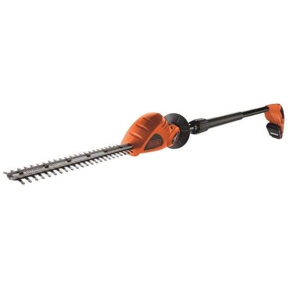 Аккумуляторный высотный кусторез Black+Decker 18 В, Li-Ion, 2.0 А*ч GTC1843LB-QW