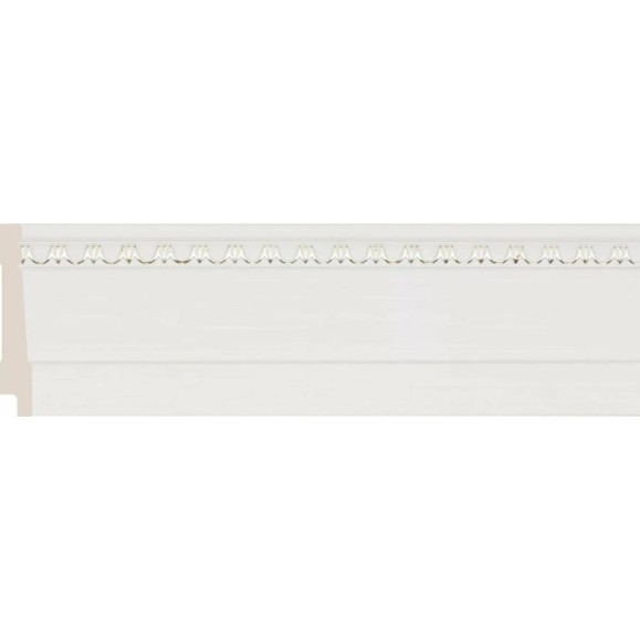 Декоративный плинтус Cosca Decor 90 слоновая кость СПБ029388