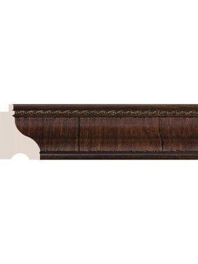 Декоративный плинтус Cosca Decor 60 красное дерево СПБ016771