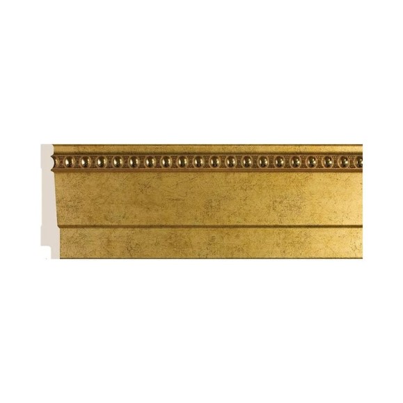 Декоративный плинтус Cosca Decor 90 античное золото СПБ030459