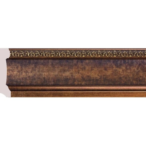 Декоративный плинтус Cosca Decor 90 античная медь СПБ016720