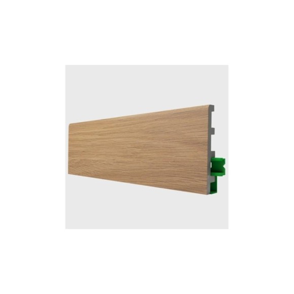 Плинтус Hannahholz SCANDIC 16x81x2000 мм, Дуб опак, 404 Polynix 31.03.81404.310