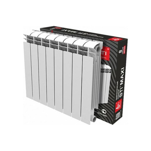 Биметаллический радиатор STI Bimetal MAXI 500-100 12 секций D220-00108