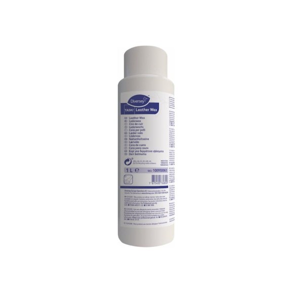 Воск для ухода за ценной кожаной мебелью Diversey TASKI Leather Wax, 1 л 101100400