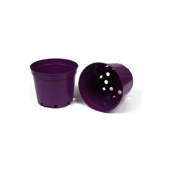 Горшок для рассады Greengo круглый, 5 л, 22x18 см, фиолетовый 7049578