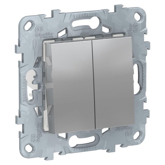 2-клавишный перекрестный переключатель Systeme Electric UNICA NEW NU521530