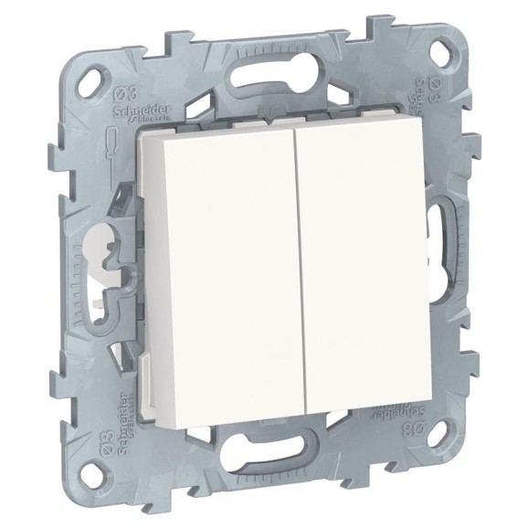 2-клавишный переключатель Systeme Electric UNICA NEW перекрестный NU521518