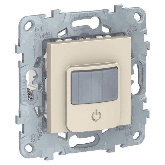 Датчик движения с выключателем Systeme Electric UNICA NEW 10А, бежевый NU552544
