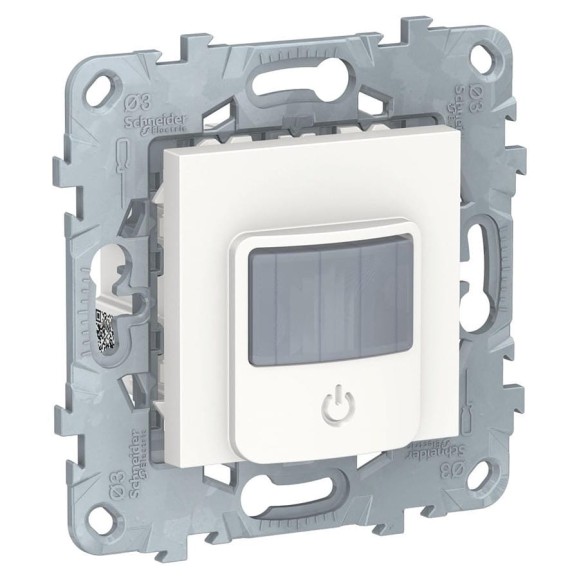 Датчик движения с выключателем Systeme Electric UNICA NEW 10А, белый NU552518