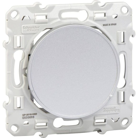 Заглушка Systeme Electric Odace Алюминий SE S53R666