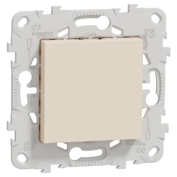 Заглушка Systeme Electric Unica New Беж, 45х45 NU586644
