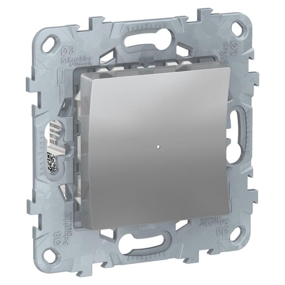 Нажимной универсальный светорегулятор Systeme Electric UNICA NEW LED Wiser 7-200Вт NU551530 Нажимной универсальный светорегулятор Systeme Electric UNICA NEW LED Wiser 7-200Вт NU551530
