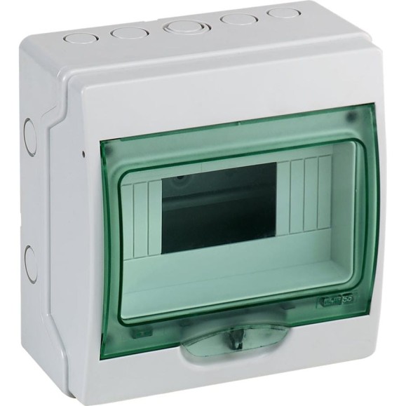 Мини бокс Systeme Electric Kaedra 1 ряд, 8 модулей, IP65, без клемм SE 13978
