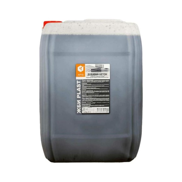 Добавка в бетонные растворы APIS ЖБИ PLAST (канистра; 33 кг) 4665296517395