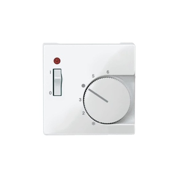 Накладка комнатного термостата Systeme Electric Merten SM белый глянец SE MTN534819