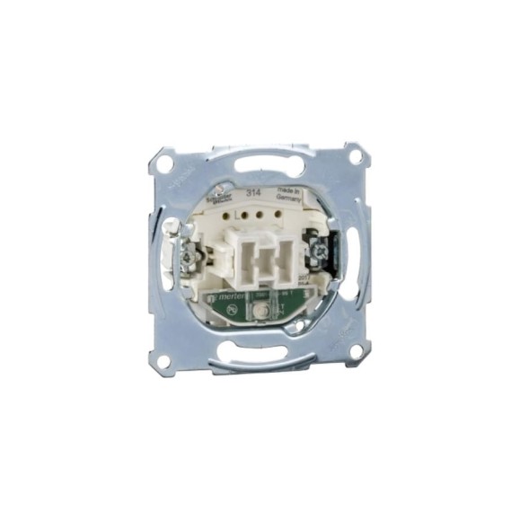 Механизм 1-клавишного переключателя Systeme Electric Merten QuickFlex с подсветкой SE MTN3136-0000