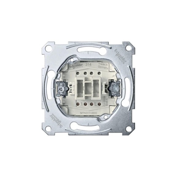 Механизм 2-клавишного переключателя Systeme Electric Merten QuickFlex SE MTN3126-0000