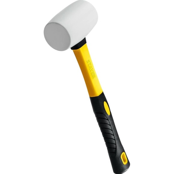 Белая резиновая киянка STAYER 230 г 20533-230
