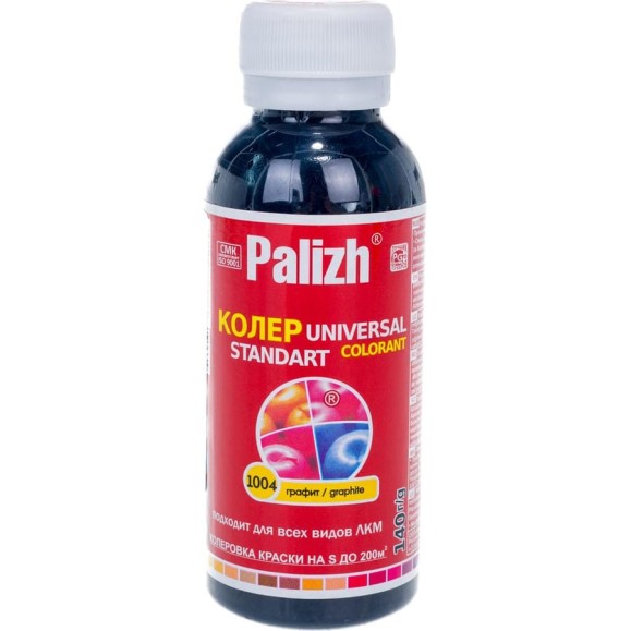 Универсальный колер Palizh №1004 0,140г. графит 11599623 Универсальный колер Palizh №1004 0,140г. графит 11599623