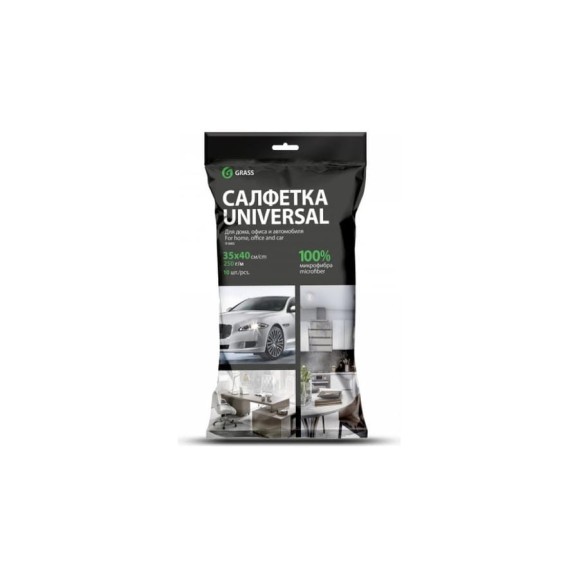 Салфетка Grass микрофибра 250 г/м 35х40, 10шт. УПАК IT-0455 Салфетка Grass микрофибра 250 г/м 35х40, 10шт. УПАК IT-0455