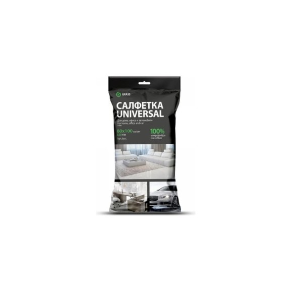 Салфетка Grass микрофибра 320 г/м 80х100, 1 шт. УПАК IT-0460 Салфетка Grass микрофибра 320 г/м 80х100, 1 шт. УПАК IT-0460