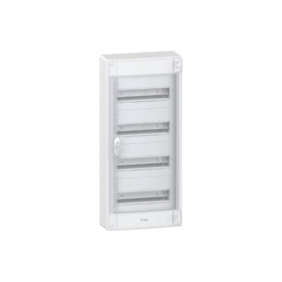 Навесной бокс Systeme Electric Pragma 52 модуля, 4 ряда, 36x750x143, прозрачная пластиковая дверь SE PRA29413 Навесной бокс Systeme Electric Pragma 52 модуля, 4 ряда, 36x750x143, прозрачная пластиковая дверь SE PRA29413