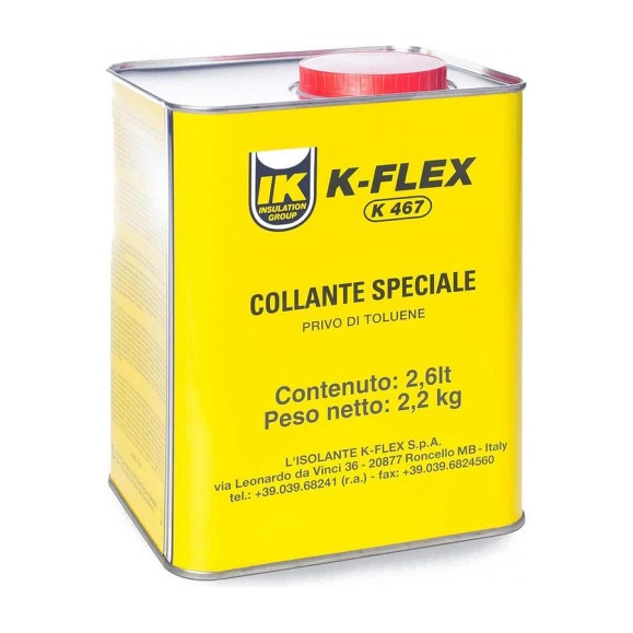 Клей для теплоизоляции K-FLEX 2.6 lt K 467 850CL020045 Клей для теплоизоляции K-FLEX 2.6 lt K 467 850CL020045