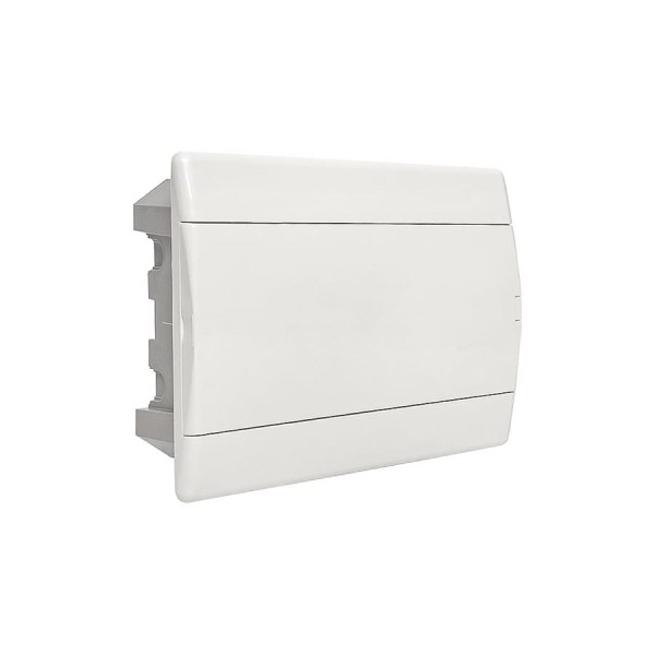 Распределительный щит EKF PROxima ЩРВ-П-12 "SlimBox" белая дверца, IP41 sb-v-12w
