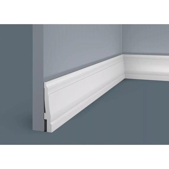Плинтус Cosca decor PX024 80x14 мм, 2000 мм, экополимер СПБ083727 Плинтус Cosca decor PX024 80x14 мм, 2000 мм, экополимер СПБ083727