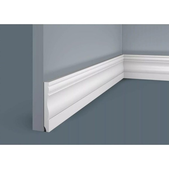 Плинтус Cosca decor PX015 80x11 мм, 2000 мм, экополимер СПБ071147 Плинтус Cosca decor PX015 80x11 мм, 2000 мм, экополимер СПБ071147