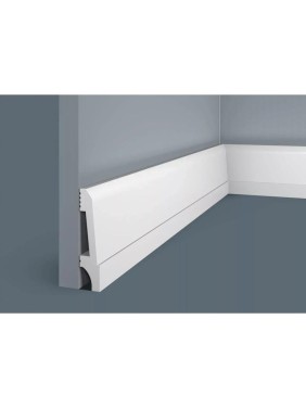 Плинтус Cosca decor PX023 90x20 мм, 2000 мм, экополимер СПБ083726