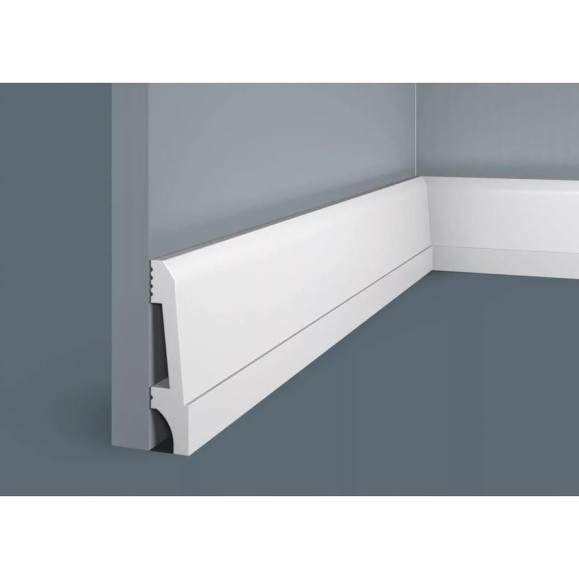 Плинтус Cosca decor PX023 90x20 мм, 2000 мм, экополимер СПБ083726 Плинтус Cosca decor PX023 90x20 мм, 2000 мм, экополимер СПБ083726