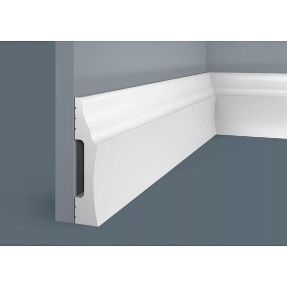 Плинтус Cosca decor PX009 120x25 мм, 2000 мм, экополимер СПБ069955 Плинтус Cosca decor PX009 120x25 мм, 2000 мм, экополимер СПБ069955