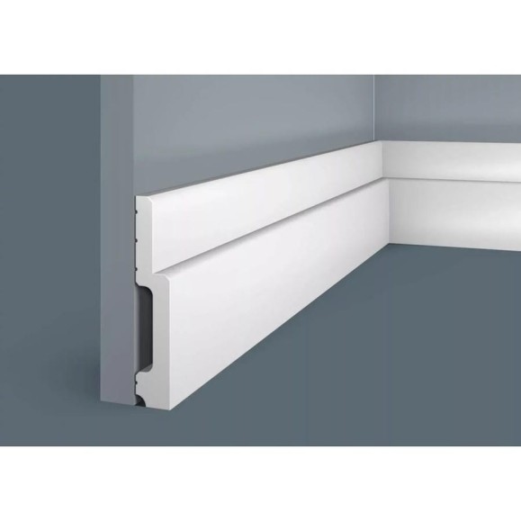 Плинтус Cosca decor PX010 110x20 мм, 2000 мм, экополимер СПБ069956 Плинтус Cosca decor PX010 110x20 мм, 2000 мм, экополимер СПБ069956