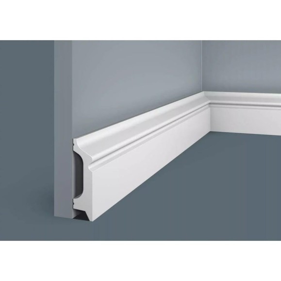 Плинтус Cosca Decor PX001 78x21 мм, 2000 мм, экополимер СПБ066616 Плинтус Cosca Decor PX001 78x21 мм, 2000 мм, экополимер СПБ066616