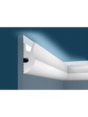 Карниз Cosca decor KX026 95x42 мм, 2000 мм, экополимер СПБ069270
