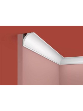 Карниз Cosca decor KX016 43x43 мм, 2000 мм, экополимер СПБ069530