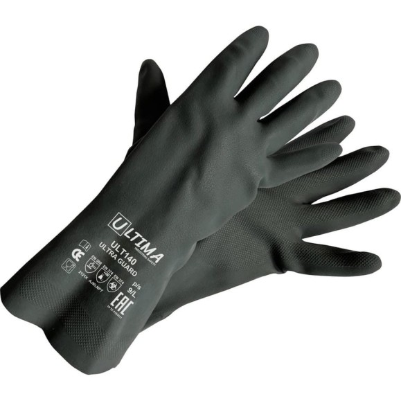 Латексные перчатки ULTIMA ULTRA GUARD ULT140р.9/L