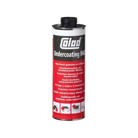 Покрытие на битумной основе для обработки днища Colad Undercoating M40 черное, 1л 4000