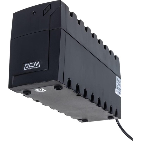 Источник бесперебойного питания Powercom Back-UPS RAPTOR, Line-Interactive, 600VA / 360W, Tower, RPT-600A