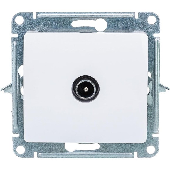 Механизм розетки TV Systeme Electric 1-м GLOSSA 1DB белая SchE GSL000191 Механизм розетки TV Systeme Electric 1-м GLOSSA 1DB белая SchE GSL000191