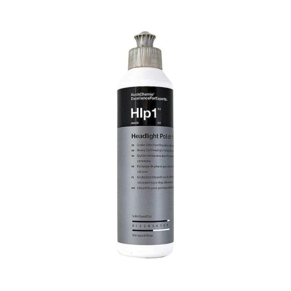 Полировка Headlight Polish 1 грубая для фар без применения силикона 250мл Koch Chemie 406250 051180 1341