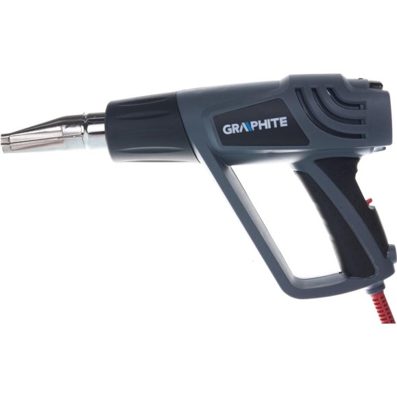 Термофен GRAPHITE 2000 Вт, темпер. I: 25ºC, II: 350ºC, III: 550ºC, кейс 59G522